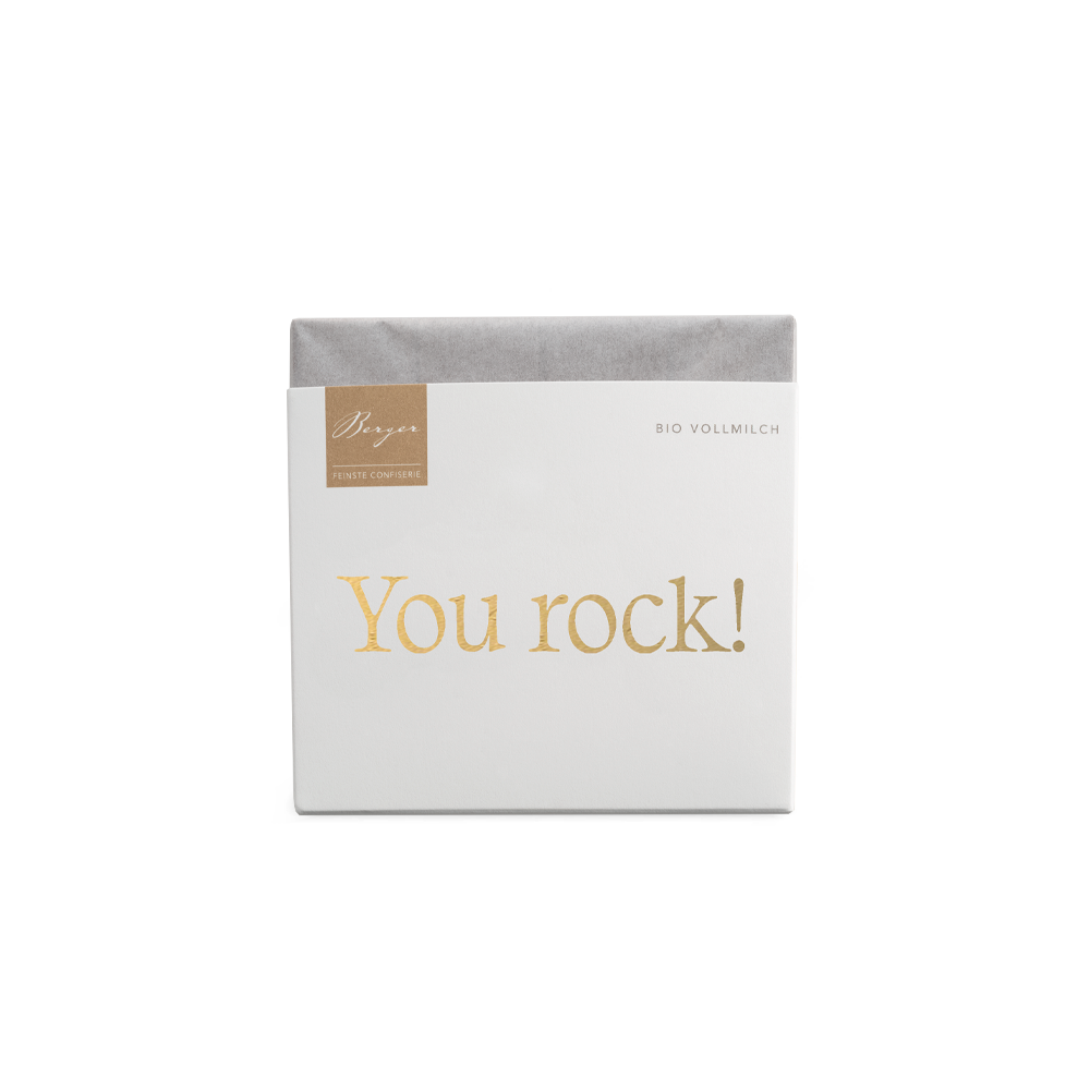 Thementafel "You rock!" Bio Vollmilch 70g