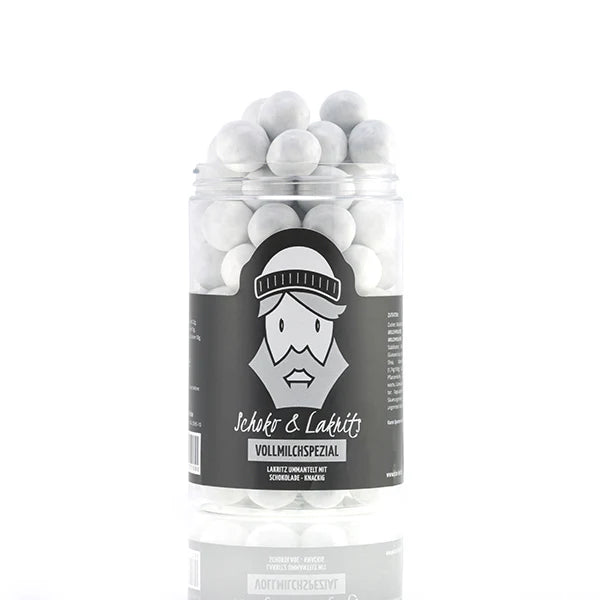 Schoko Schoko & Lakrits Vollmilchspezial – zart, süß, mit Biss - Dose 275g