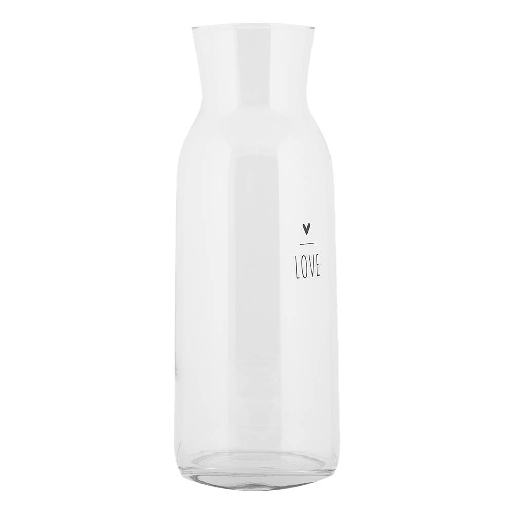 Karaffe aus transparentem Glas, 1000 ml