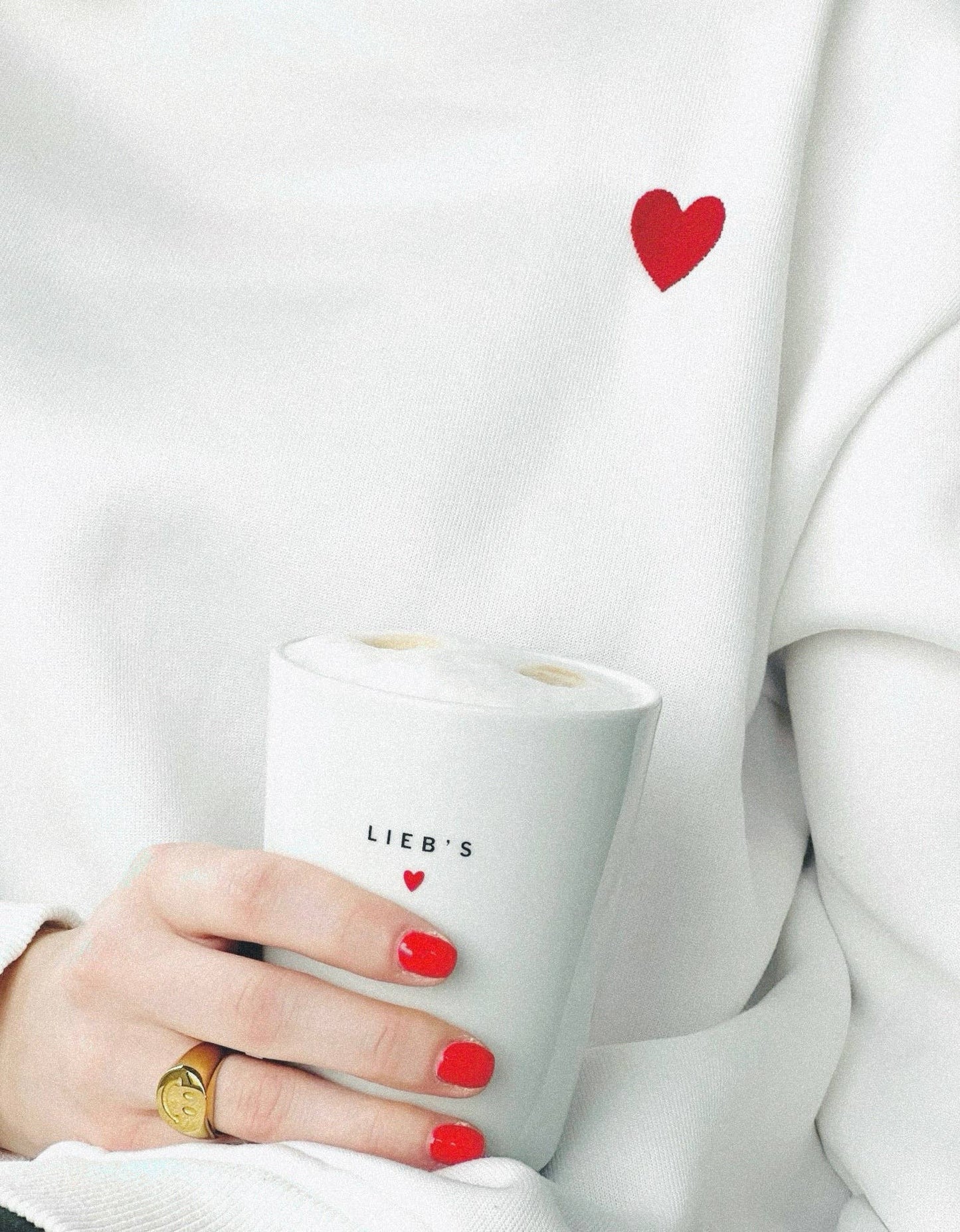 Mug Heart I Amore Colorful Spring Love: MORE AMOR POR FAVOR