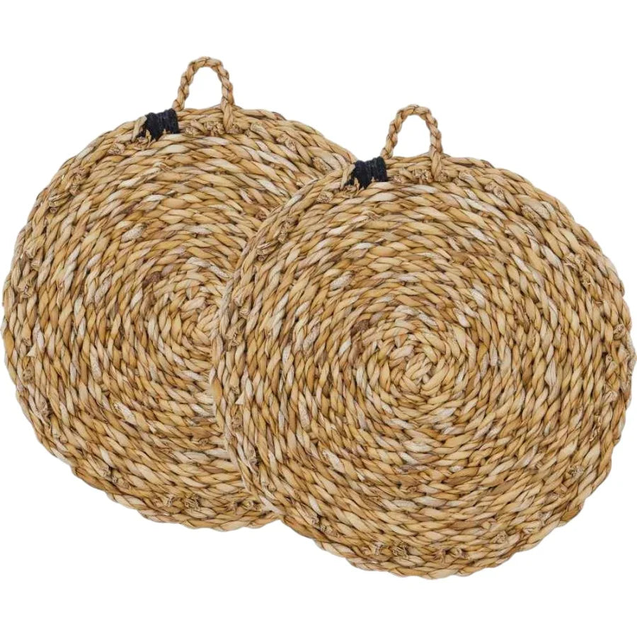 Nicolas Vahé, Trivet Set of 2, Ø20 cm, Seagrass