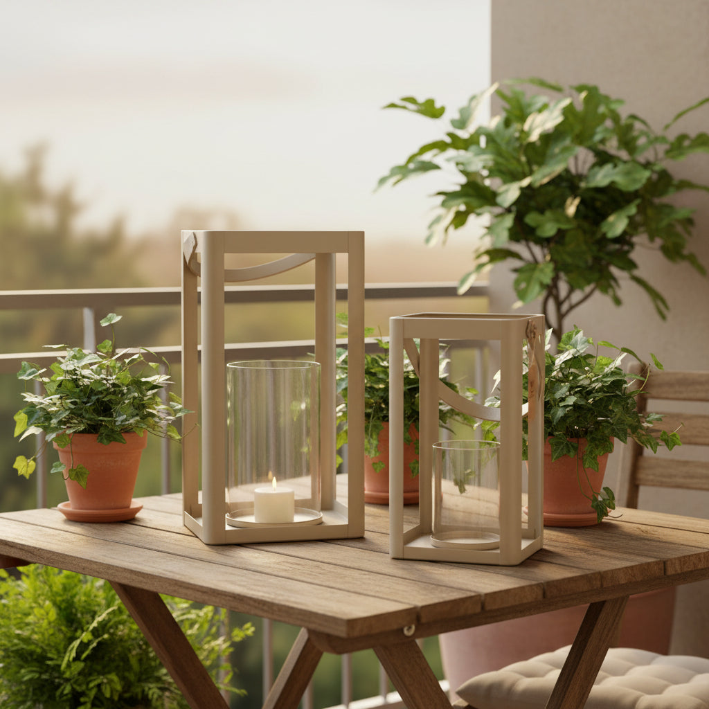 Windlicht Lykta - 2er Set
