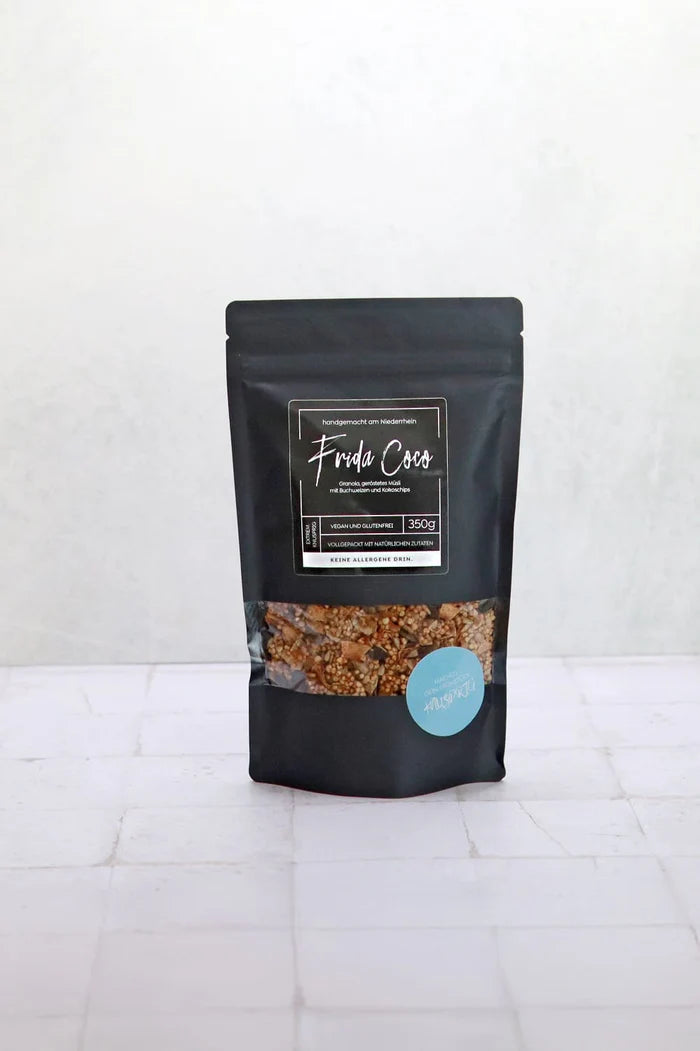 Frida Coco, Kokos Granola, vegan und ohne Nüsse