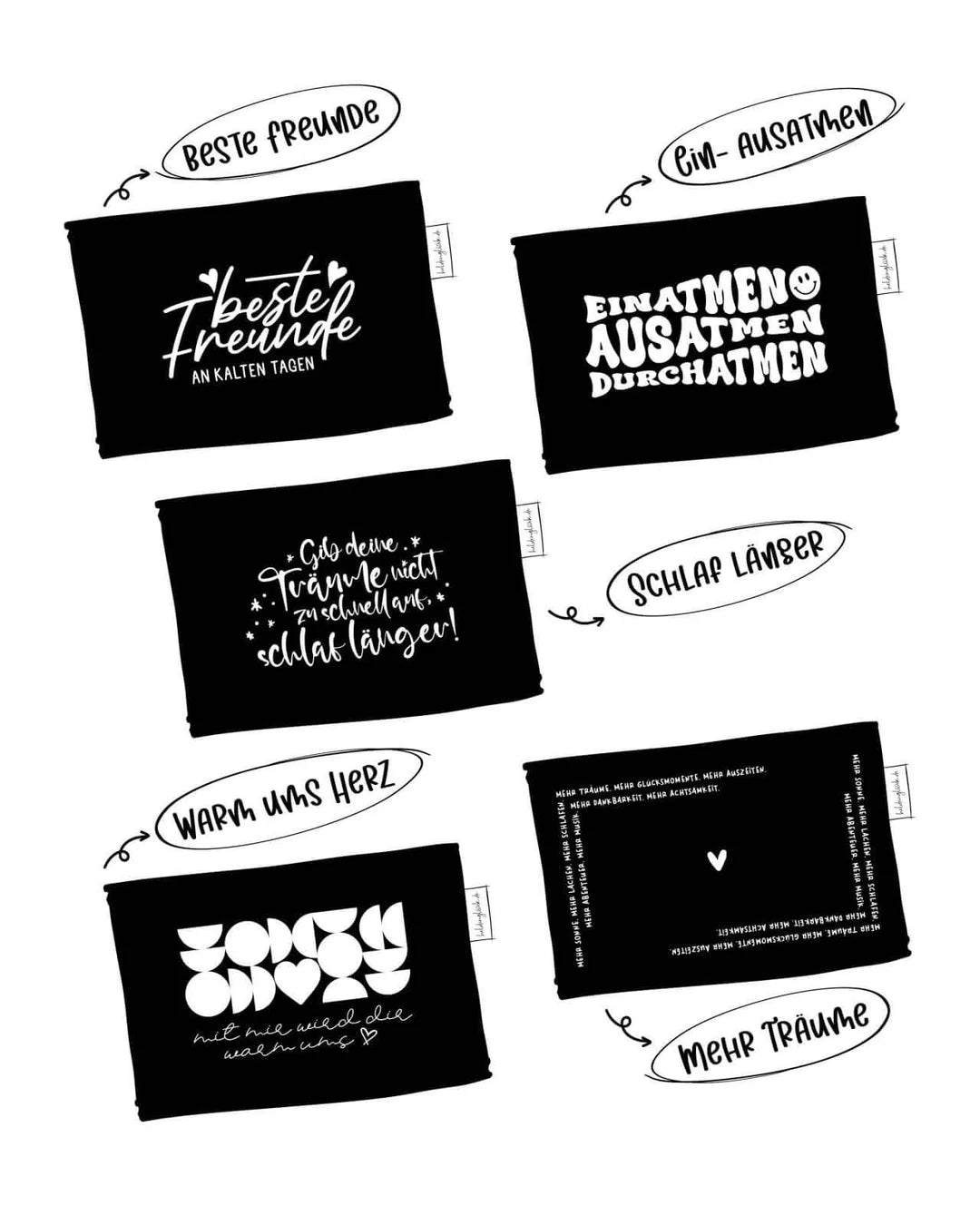 Körnerkissen - Beste Freunde