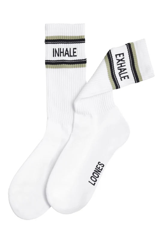 INHALE EXHALE | white