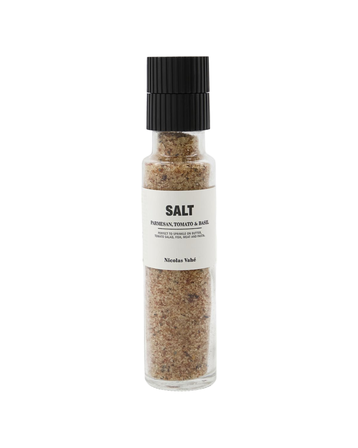 Salz, Parmesan, Tomate & Basilikum