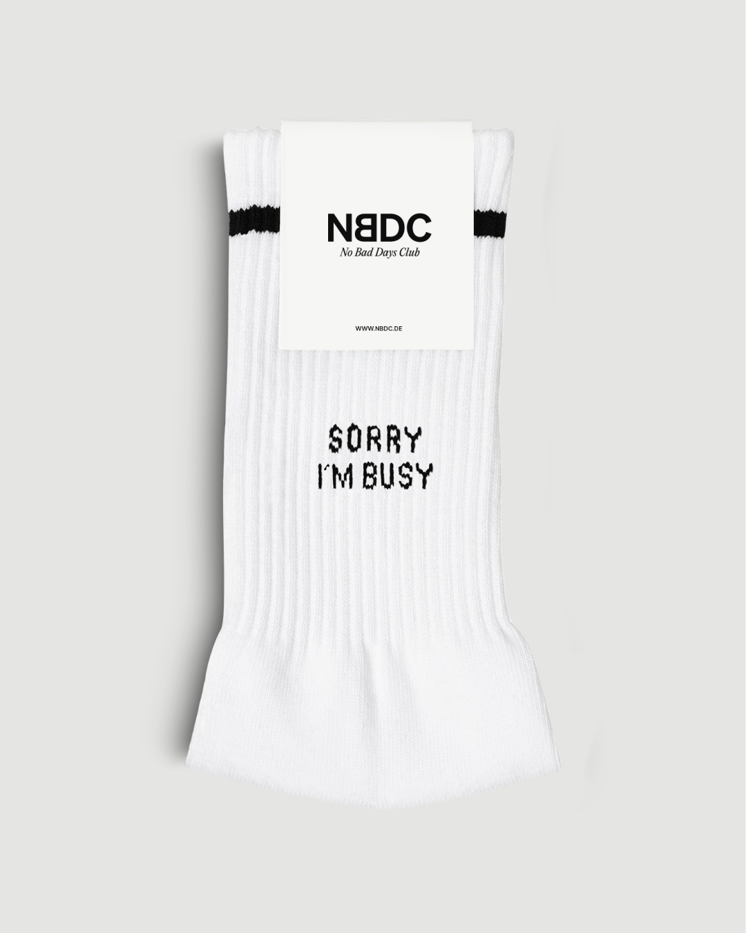 SORRY I'M BUSY SOCKEN