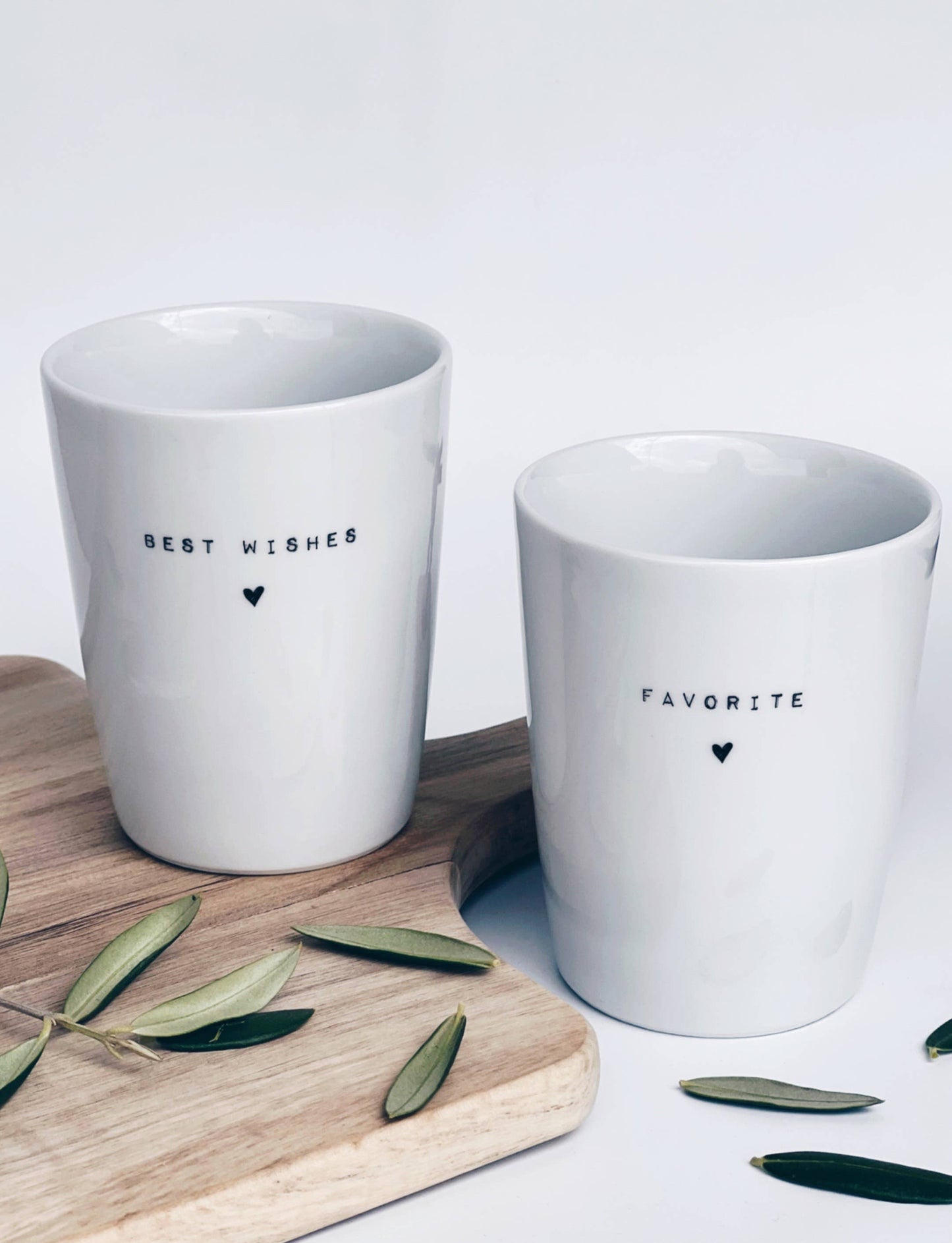 Becher Tasse Herz ♡ I Herzensmensch Geschenk: Servus