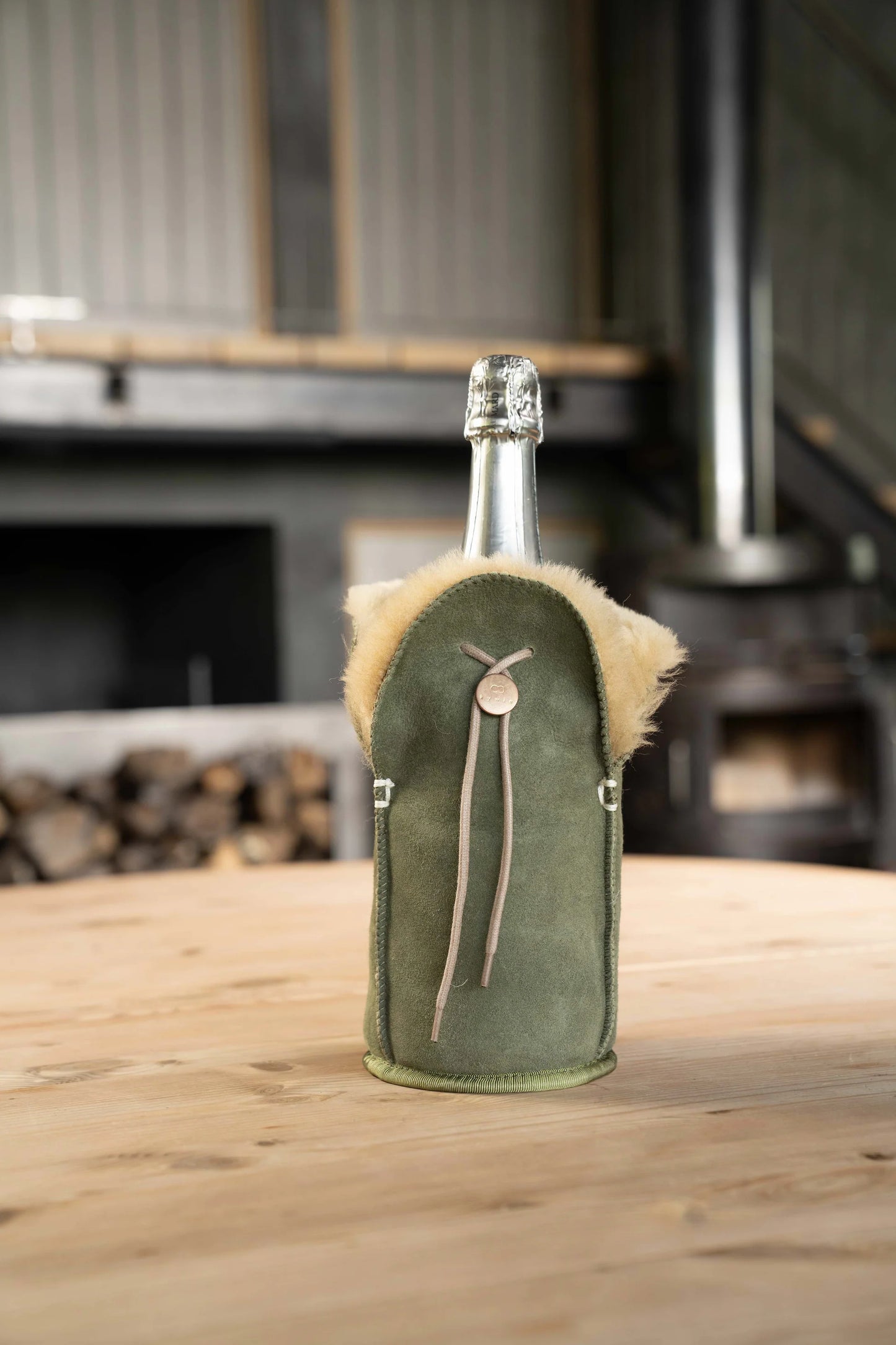 Flaschenkühler - Champagner Olive