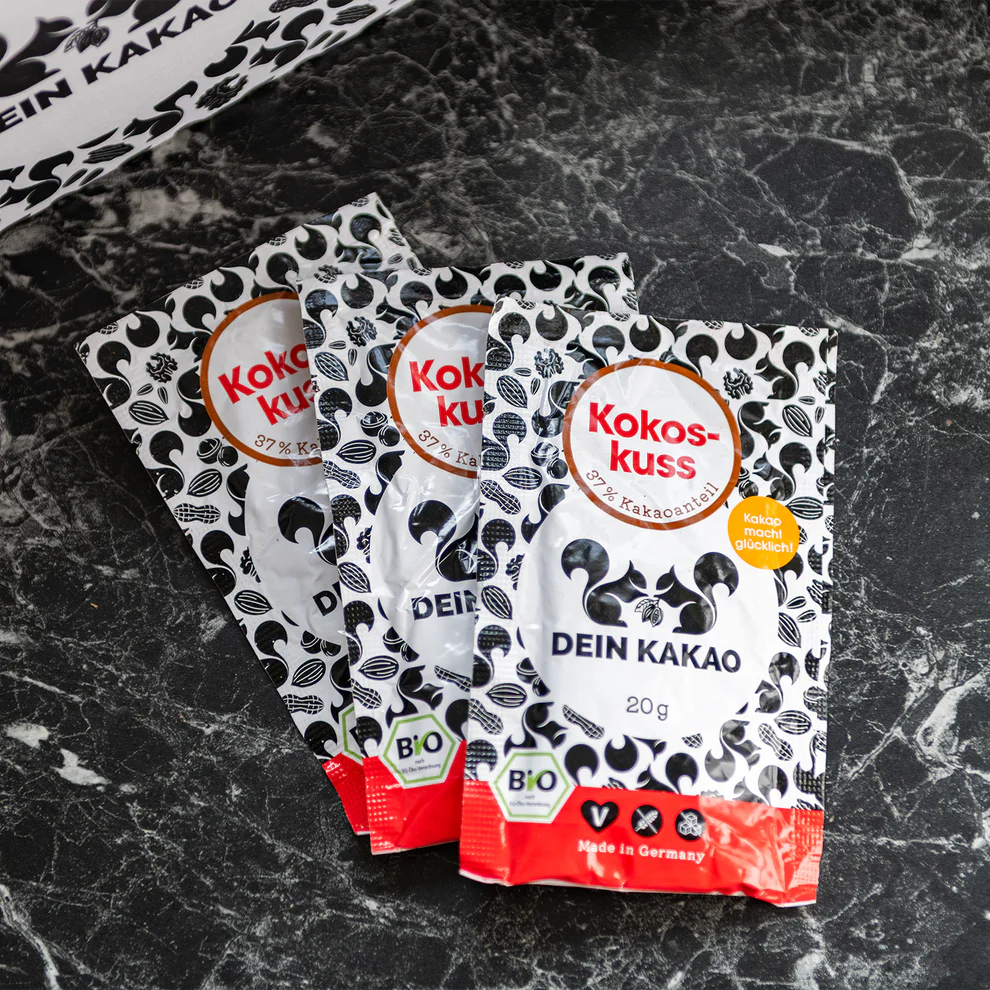 Kokoskuss Bio-Schokoladenpulver