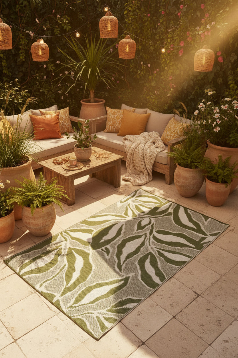 Green Garden - Outdoor Teppich