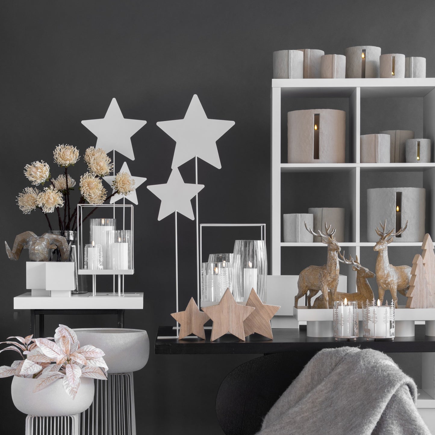 Metall Tablett "Erik" rechteckig