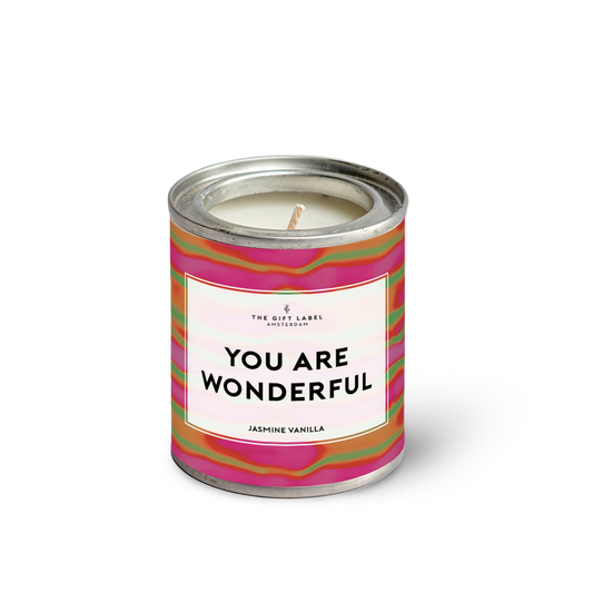 Candletin90gr - Du bist wunderbar SS25 - Jasmin Vanille