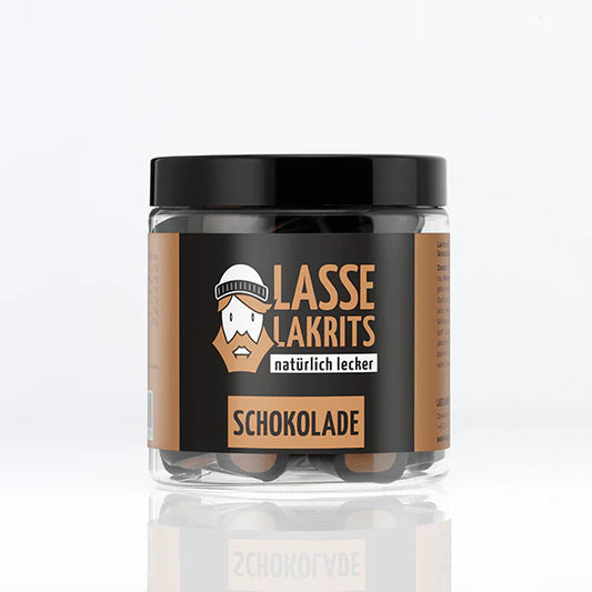 Lakritz Schokolade - Dose 165g