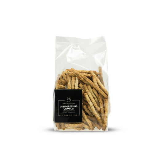 Mini-Vollkorn-Grissini mit nativem Olivenöl extra 5% 80g