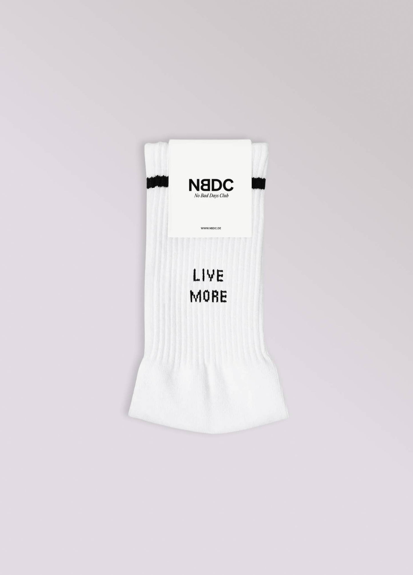 LIVE MORE - WORRY LESS SOCKEN