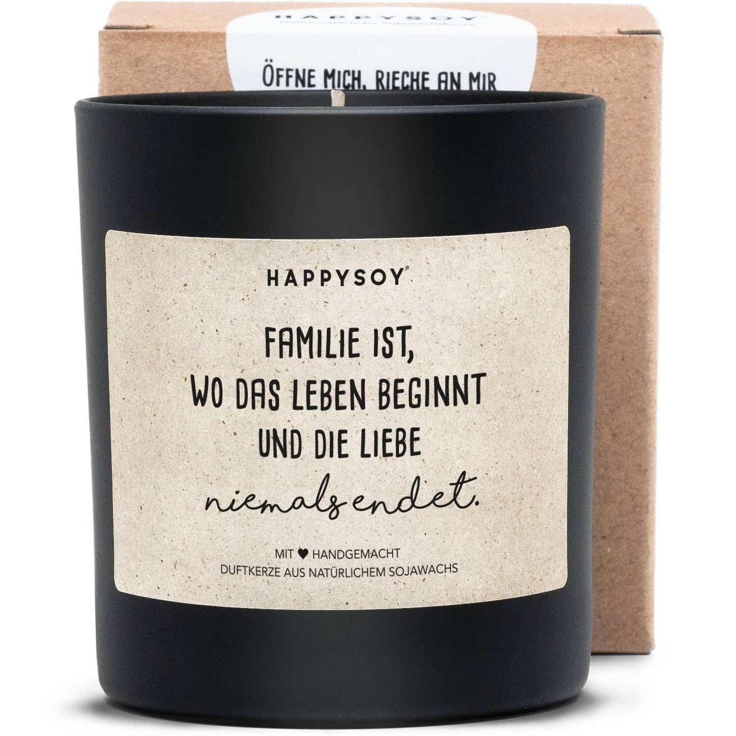 Scented Candle | Family is where life begins and love