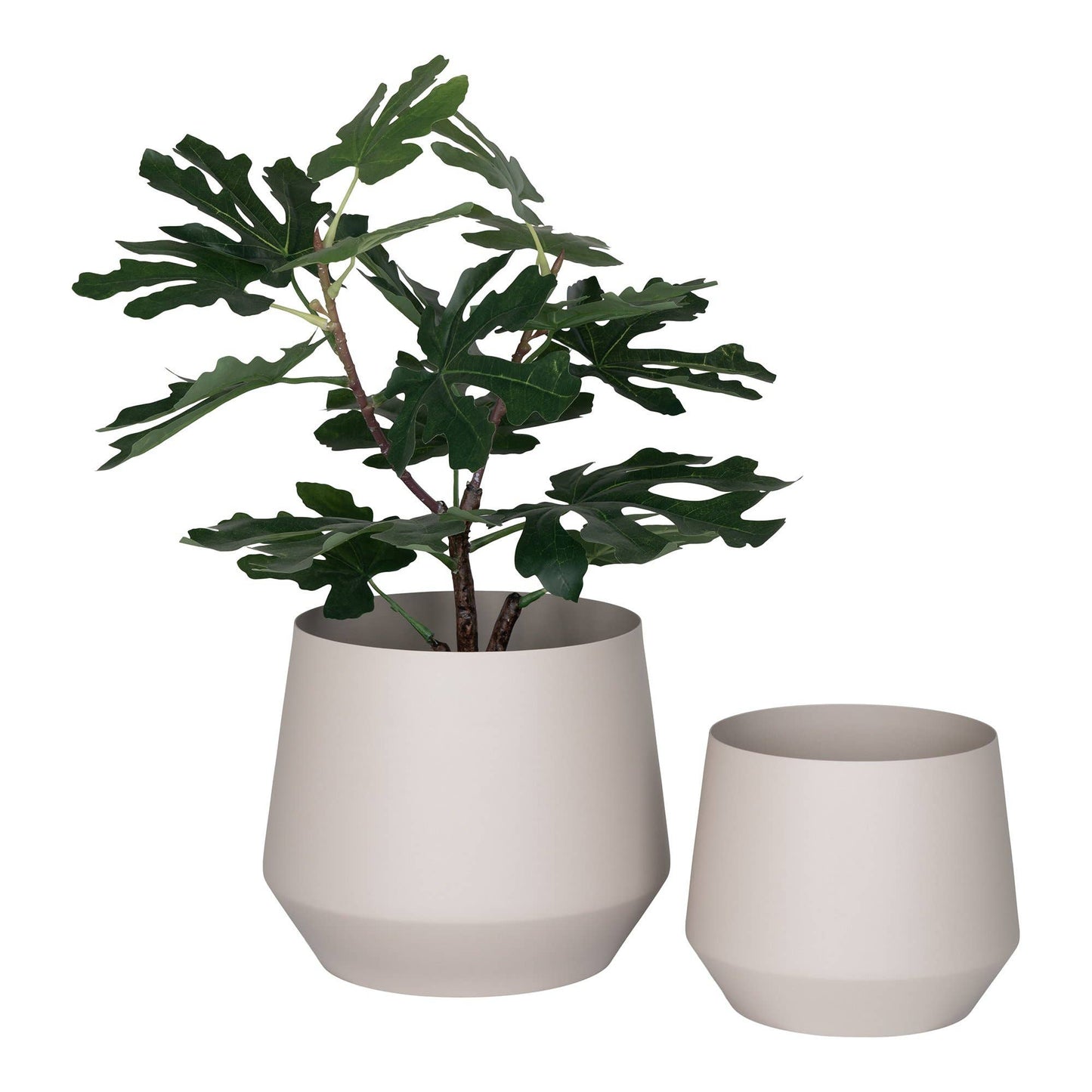 Trofa Blumentopf: Stahl / Sand