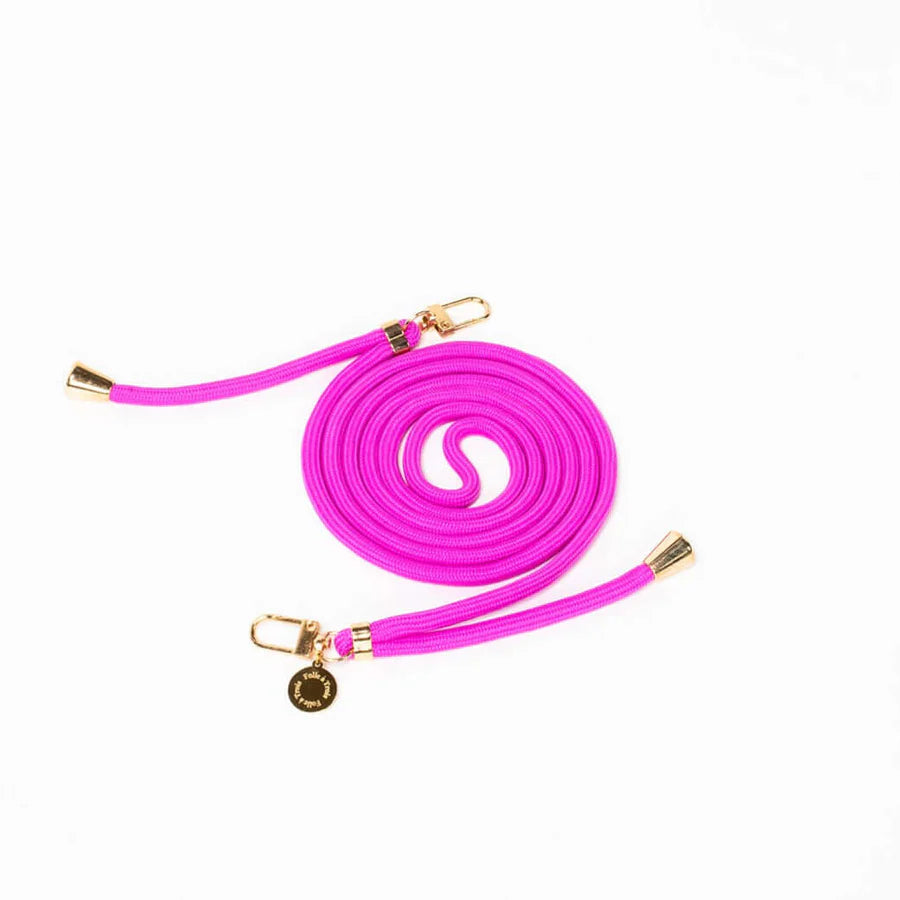 Colorful Phone Cord - Fuchcia