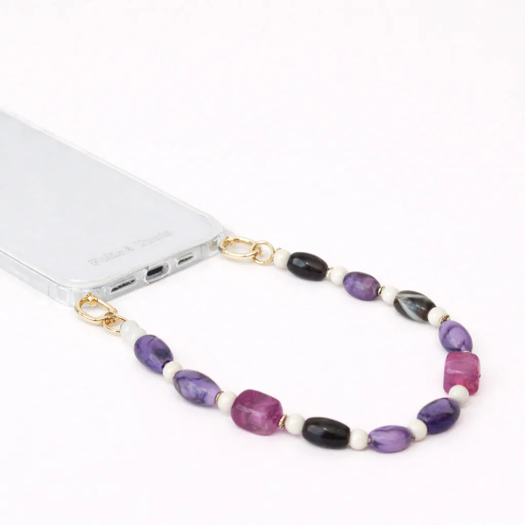 Meryn Kurzes Handyband / Handykette - Purple