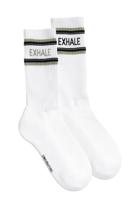 INHALE EXHALE | white