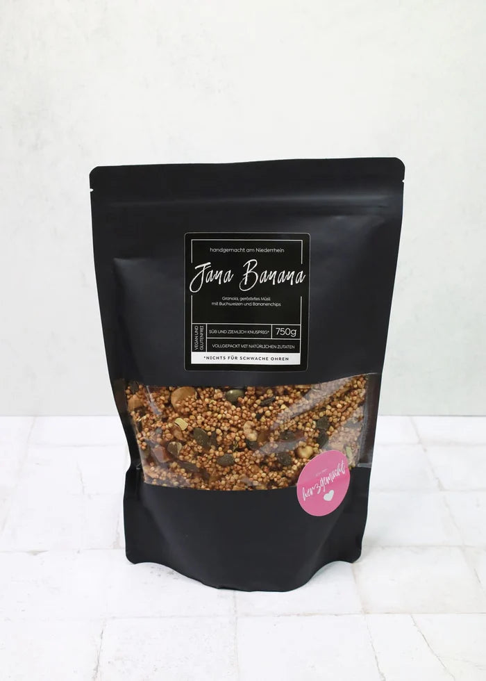 Jana Banana, Granola ohne Haferflocken, vegan und glutenfrei - 350g