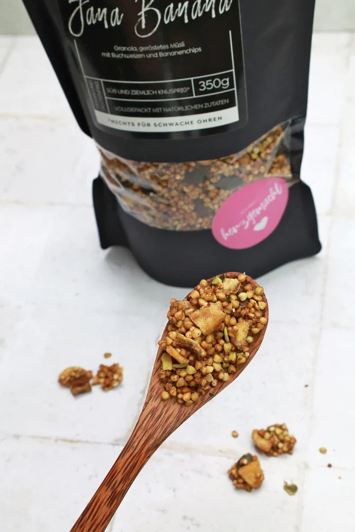 Jana Banana, Granola ohne Haferflocken, vegan und glutenfrei - 350g