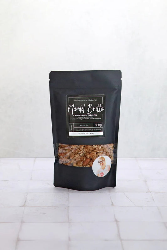 Mandel Britta, Nuss Granola, Niederrhein Fräulein Edition, vegan - 350g