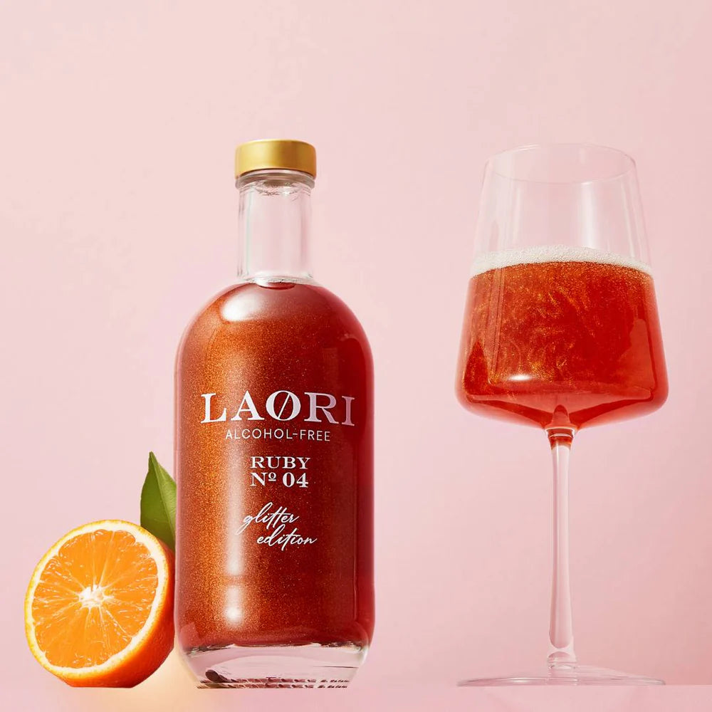 Laori Glitzer Ruby No 4 für Glitzer Spritz  - 500 ml