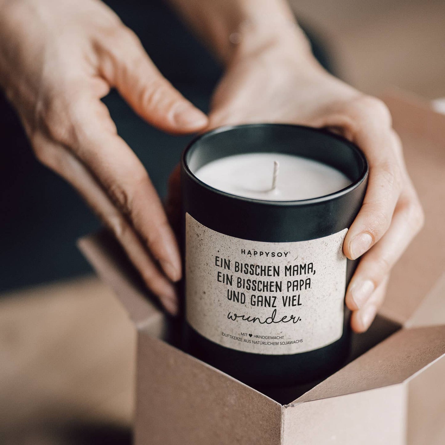 Scented candle | A little bit of Mom, a little bit of Dad