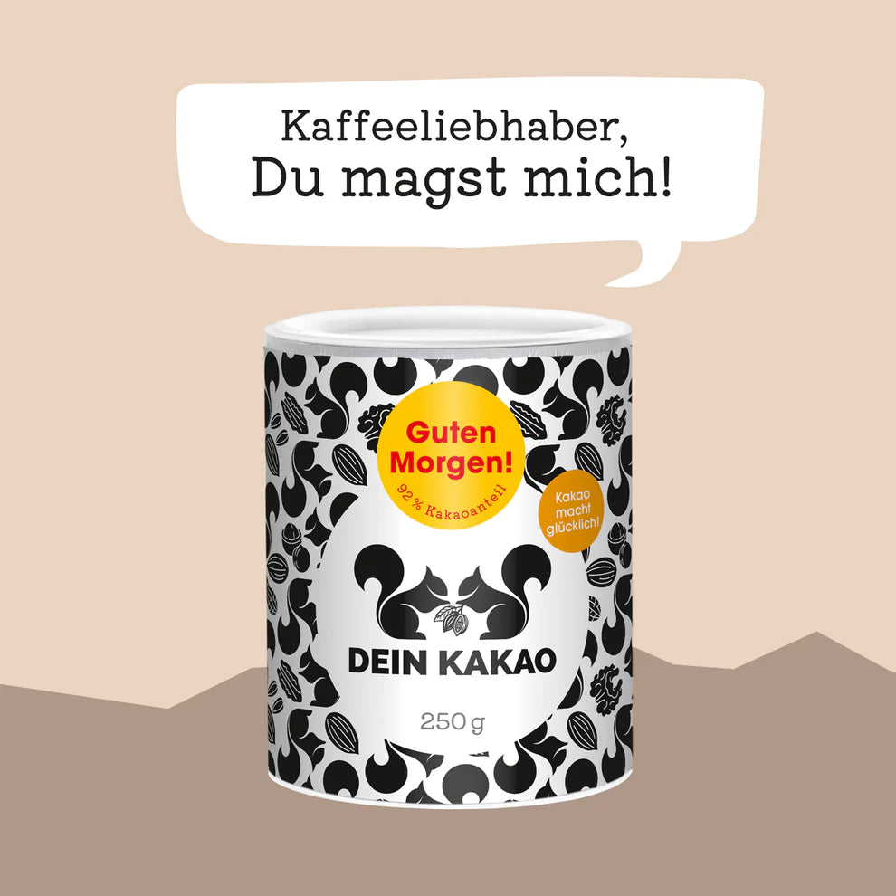 Good morning! Our Organic Chocolate Powder with Espresso