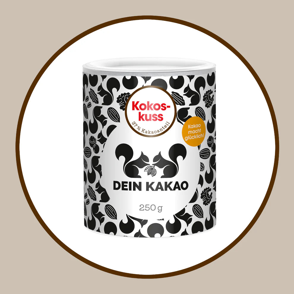 Kokoskuss Bio-Schokoladenpulver