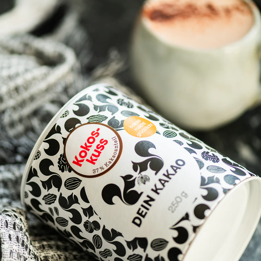 Kokoskuss Bio-Schokoladenpulver