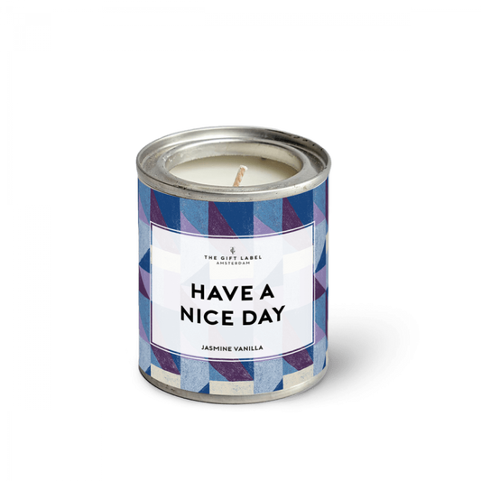 CANDLETIN90GR - HAVE A NICE DAY FW24 - JASMINE VANILLA