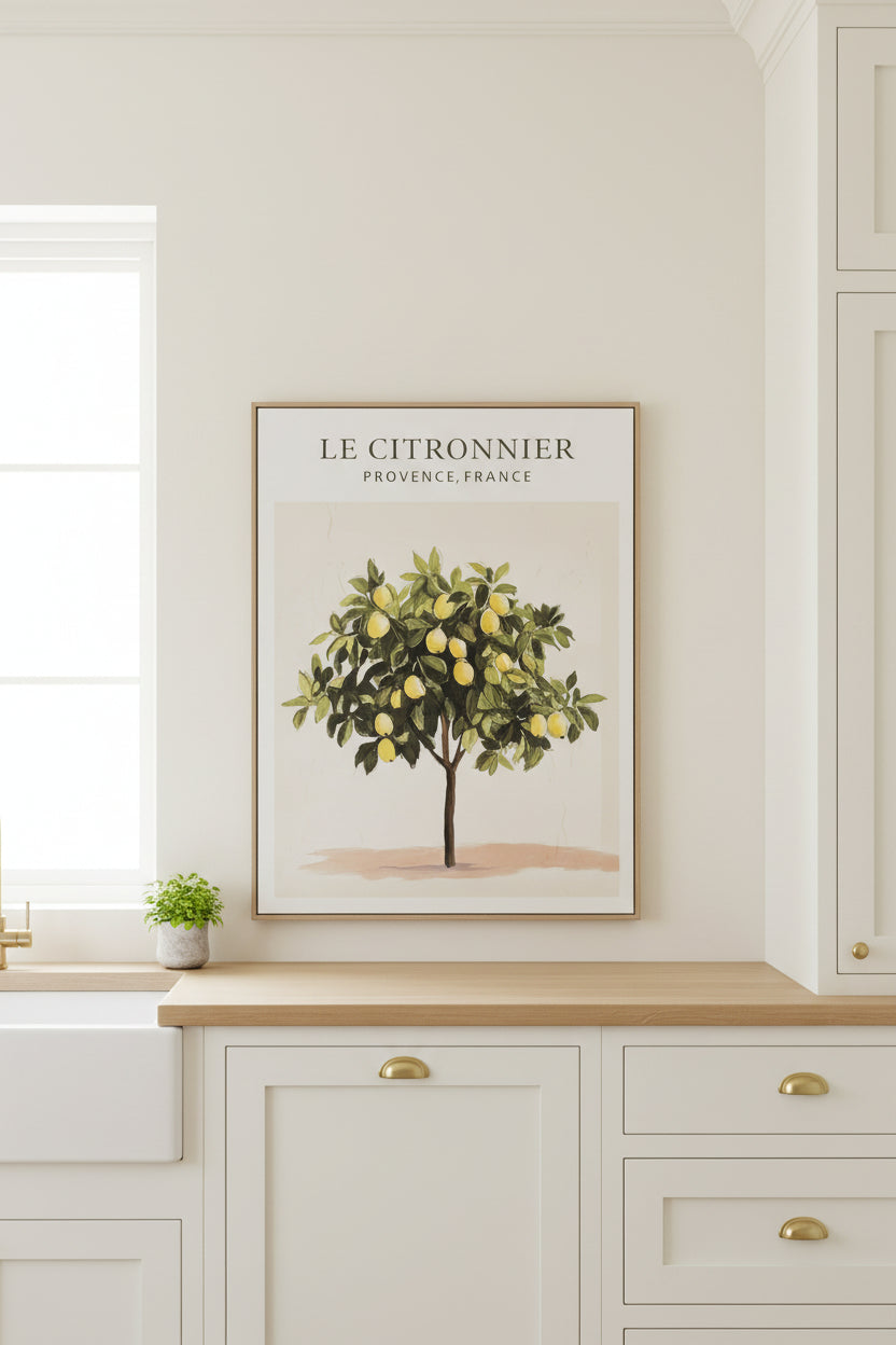 Provence-Wandbild