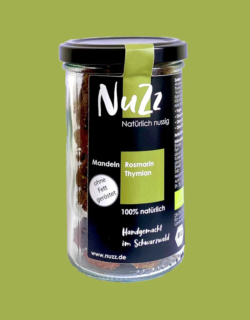 Geröstete Bio-Cashews mit Schwarzem Knoblauch und Tomate