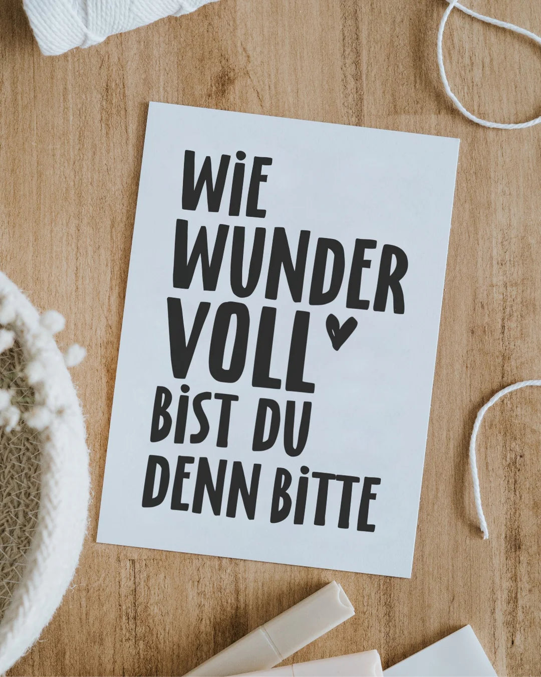 Postcard · How wonderful